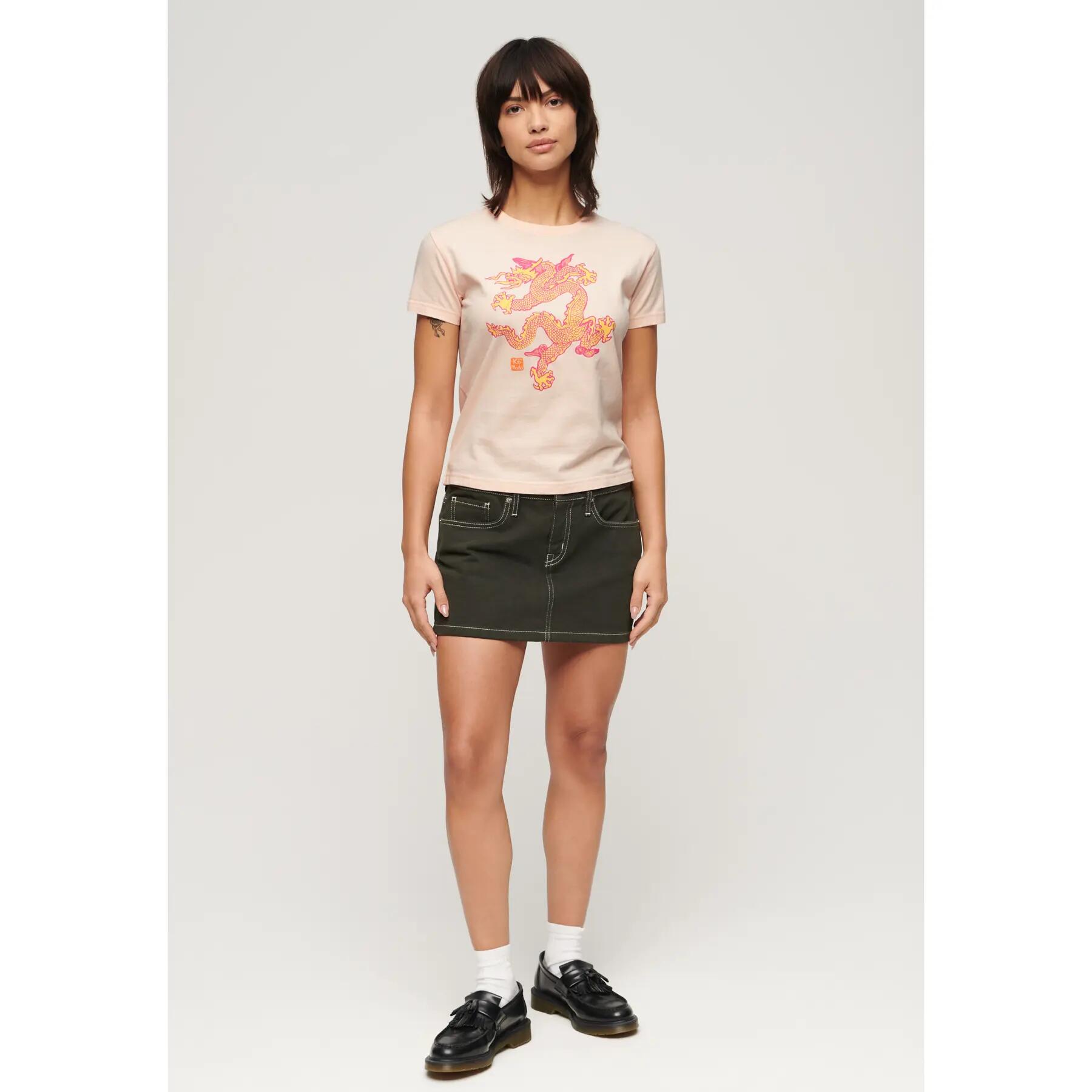 T-shirt femme Superdry x Komodo Dragon 2/4