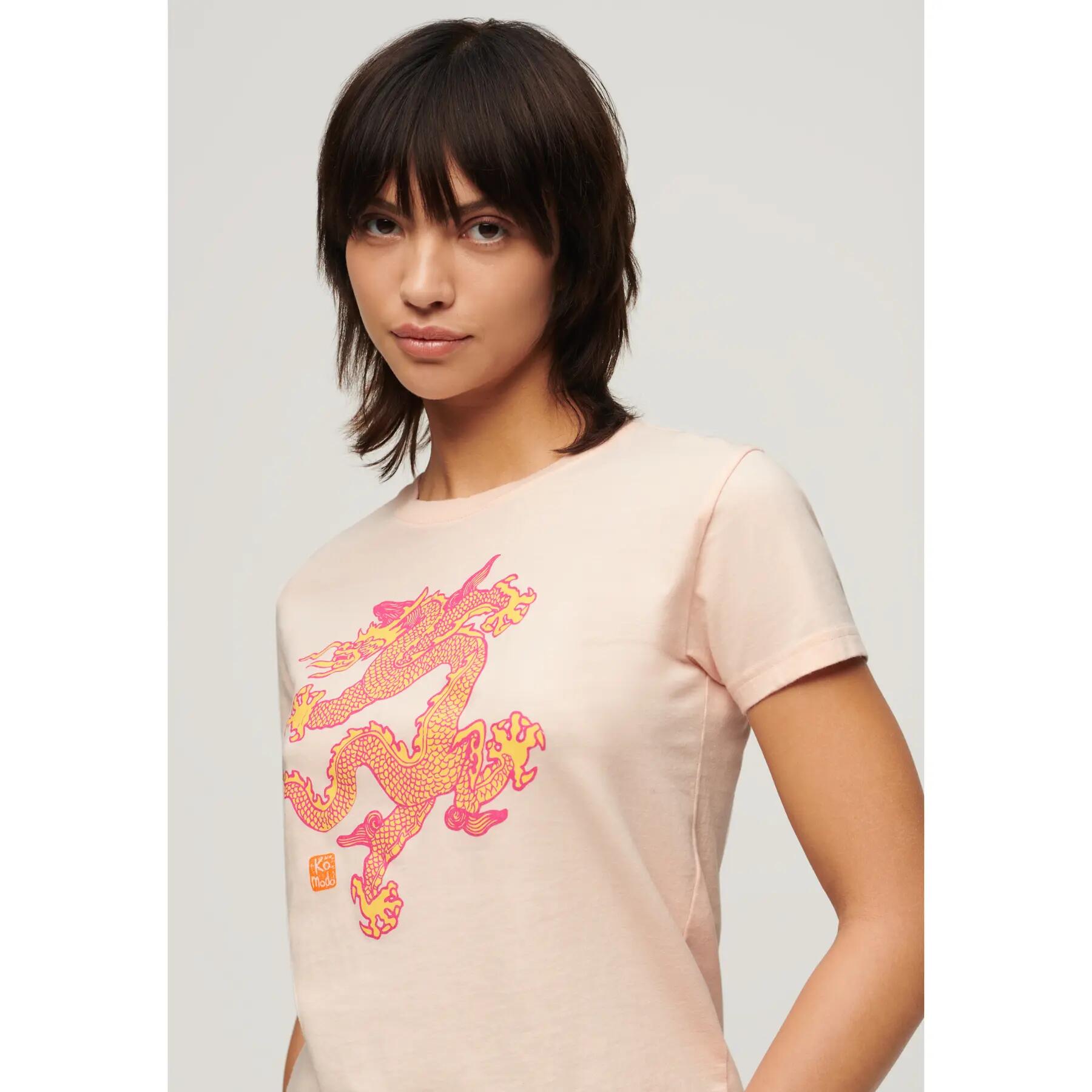 T-shirt femme Superdry x Komodo Dragon 4/4