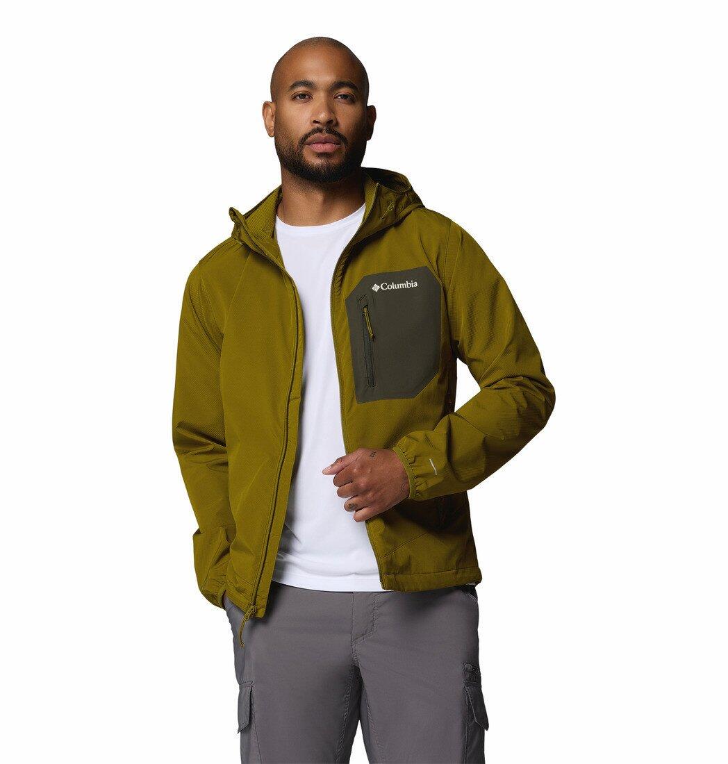 Vestes Softshell Homme - COLUMBIA Tall Heights III Soft-Shell - DarkMossy Green 3/7