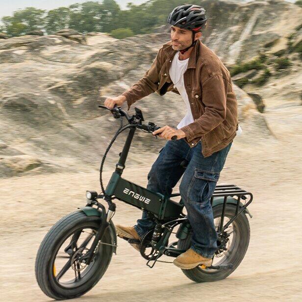 ENGINE PRO 2.0 Electric Bike Adult 52V16AH Battery 20" Fat Tire 6/7