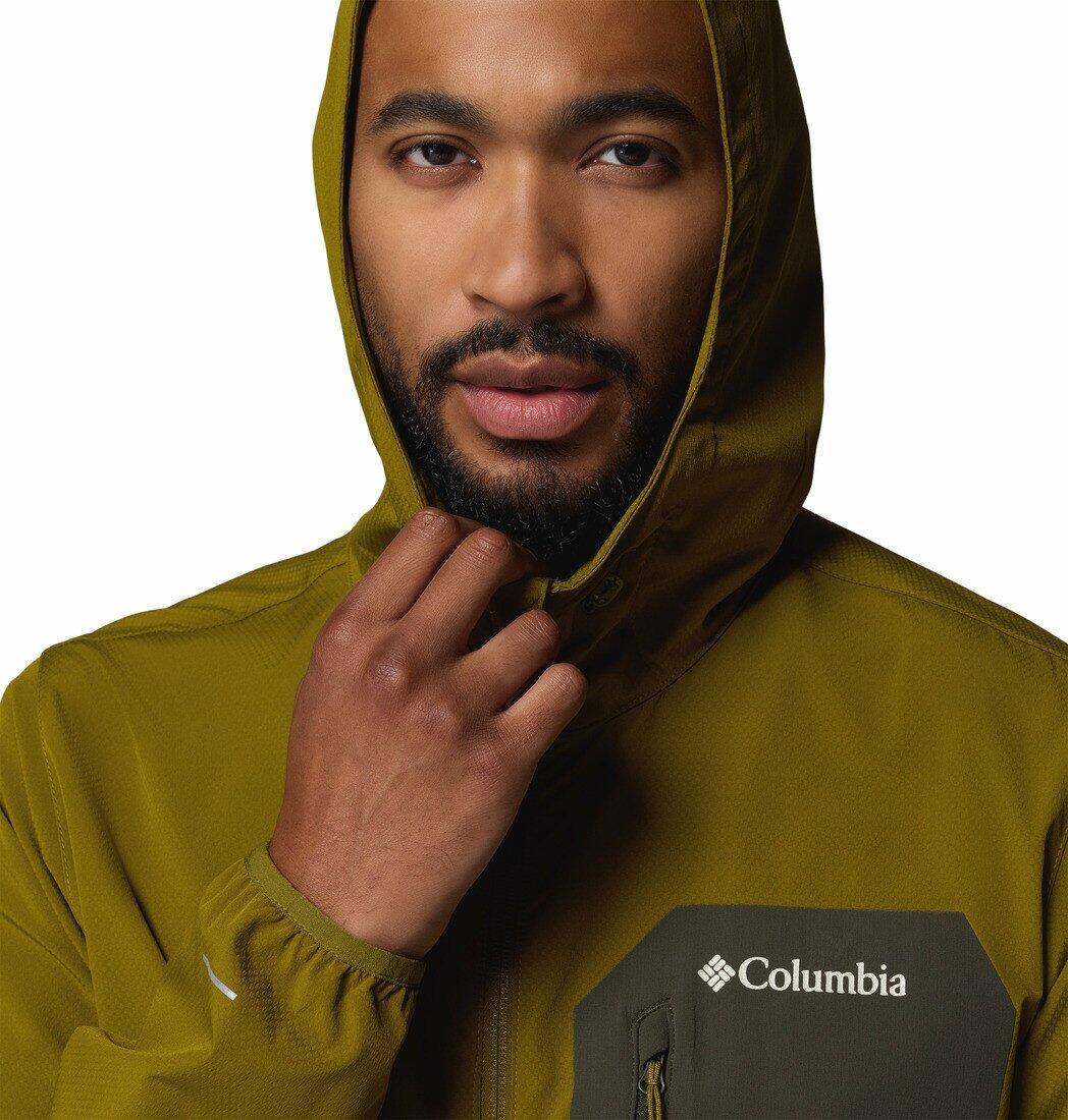 Vestes Softshell Homme - COLUMBIA Tall Heights III Soft-Shell - DarkMossy Green 6/7