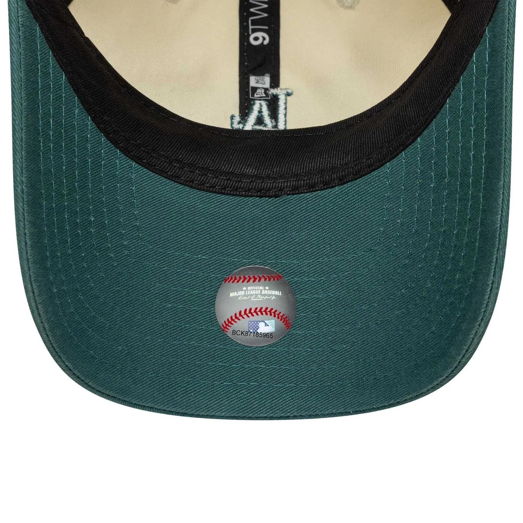 Boné de beisebol feminino New York Yankees New Era 9Twenty Mini Logo 5/5
