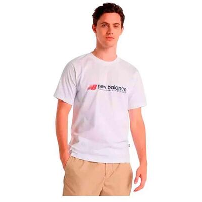 T-shirt met korte mouwen new balance model mt51933_wt voor mannen