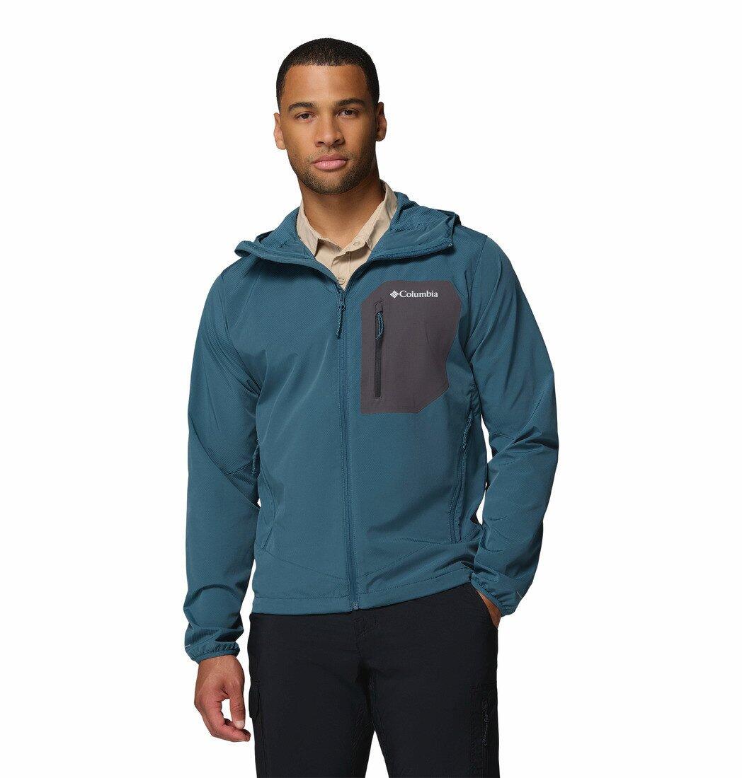 Vestes Softshell Homme - COLUMBIA Tall Heights III Soft-Shell - Everblue, Shark 2/7