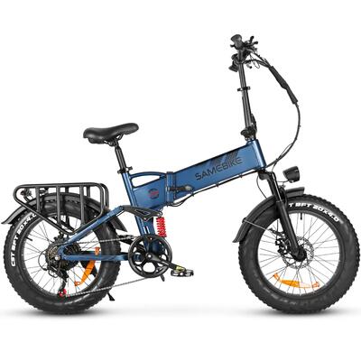 Opvouwbare elektrische fiets samebike rs-a02 pro 100km bereik