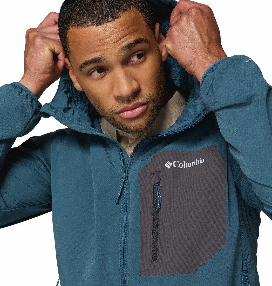 Vestes Softshell Homme - COLUMBIA Tall Heights III Soft-Shell - Everblue, Shark 7/7