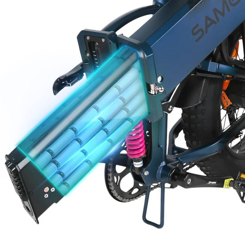 RS-A02 Pro Elektrofahrrad für Erwachsene 48V15Ah Akku 20" 7/7