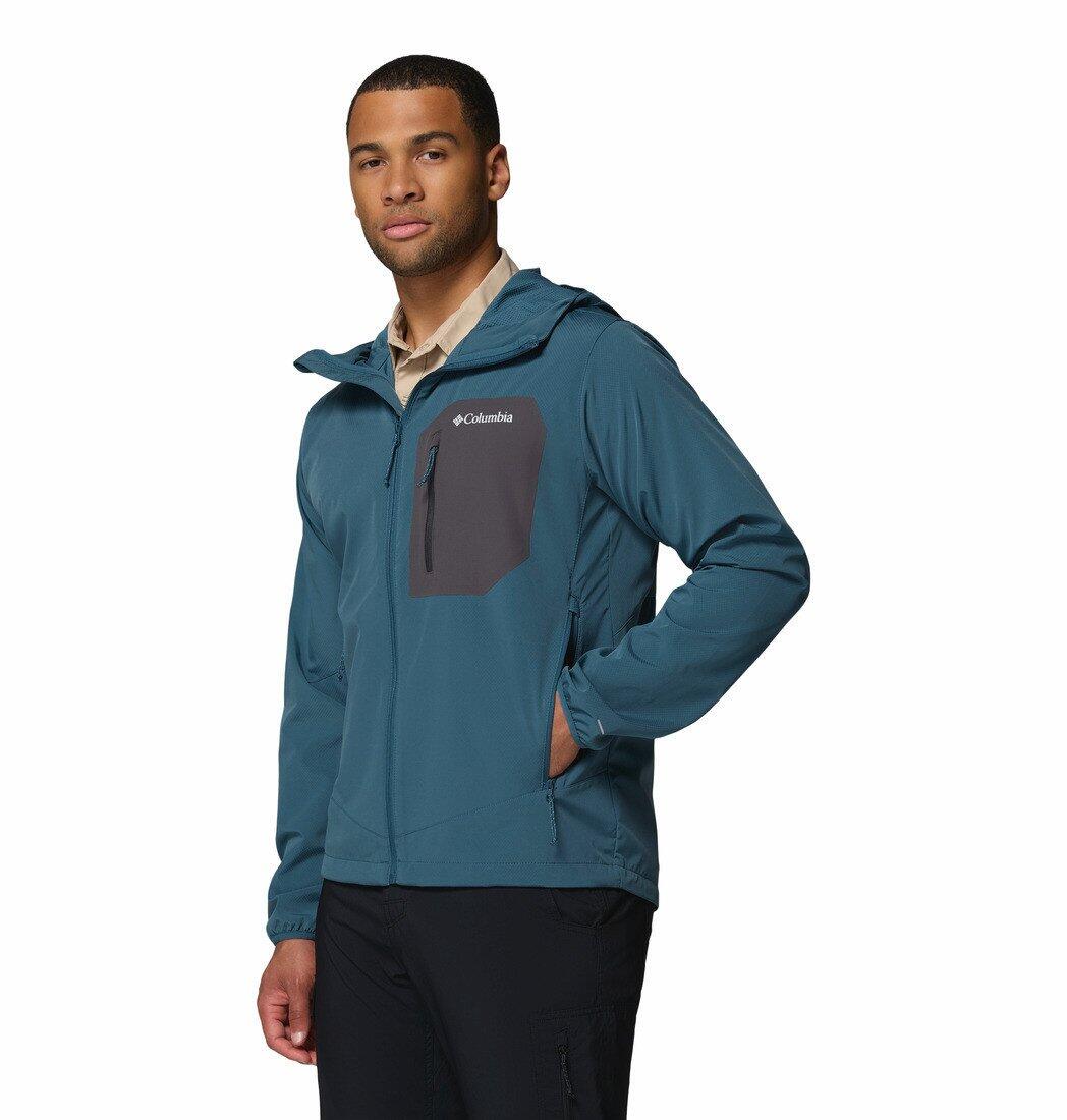Vestes Softshell Homme - COLUMBIA Tall Heights III Soft-Shell - Everblue, Shark 4/7