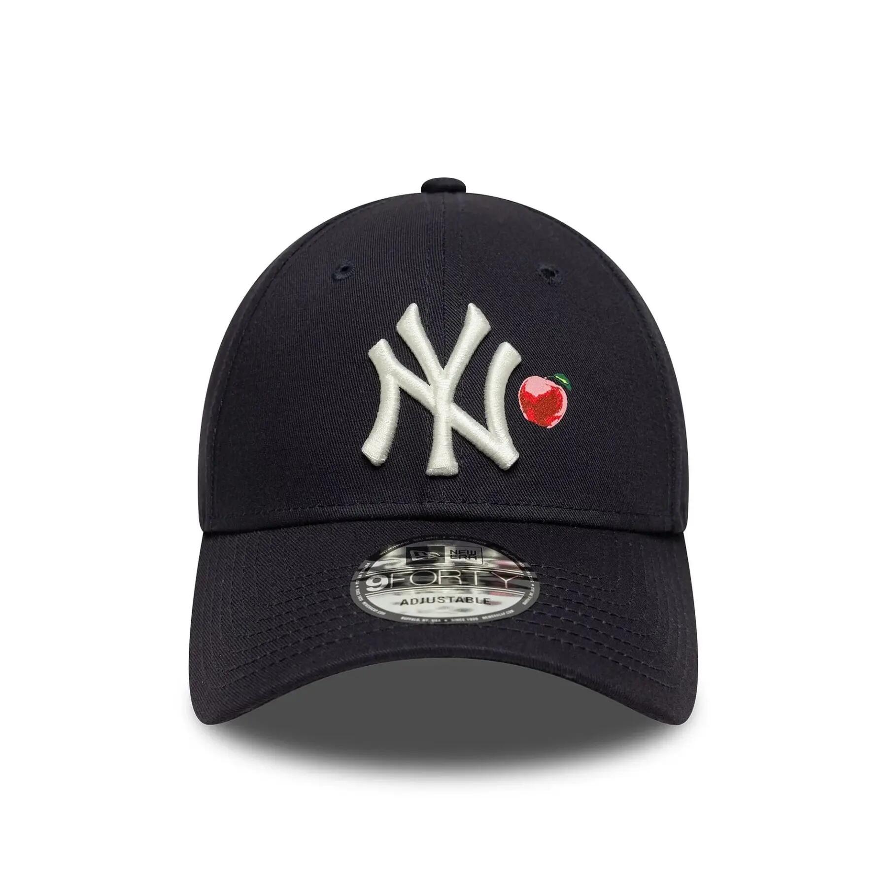 Boné de basebol New Era Fruit Icon 9Forty New York Yankees 3/5