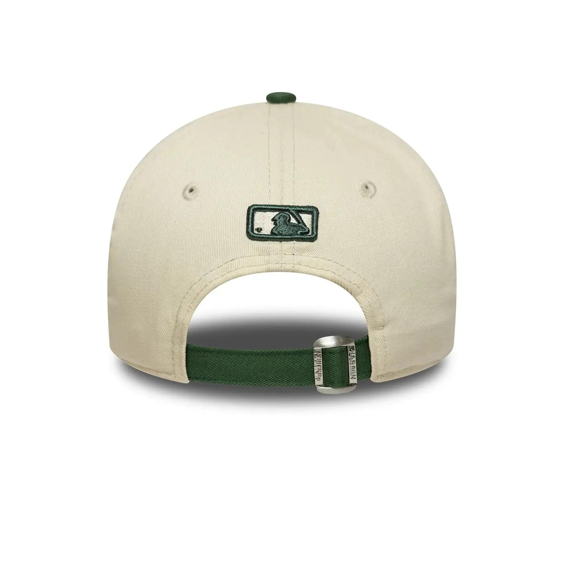 Boné de basebol New Era Wordmark 9Forty New York Mets 4/5