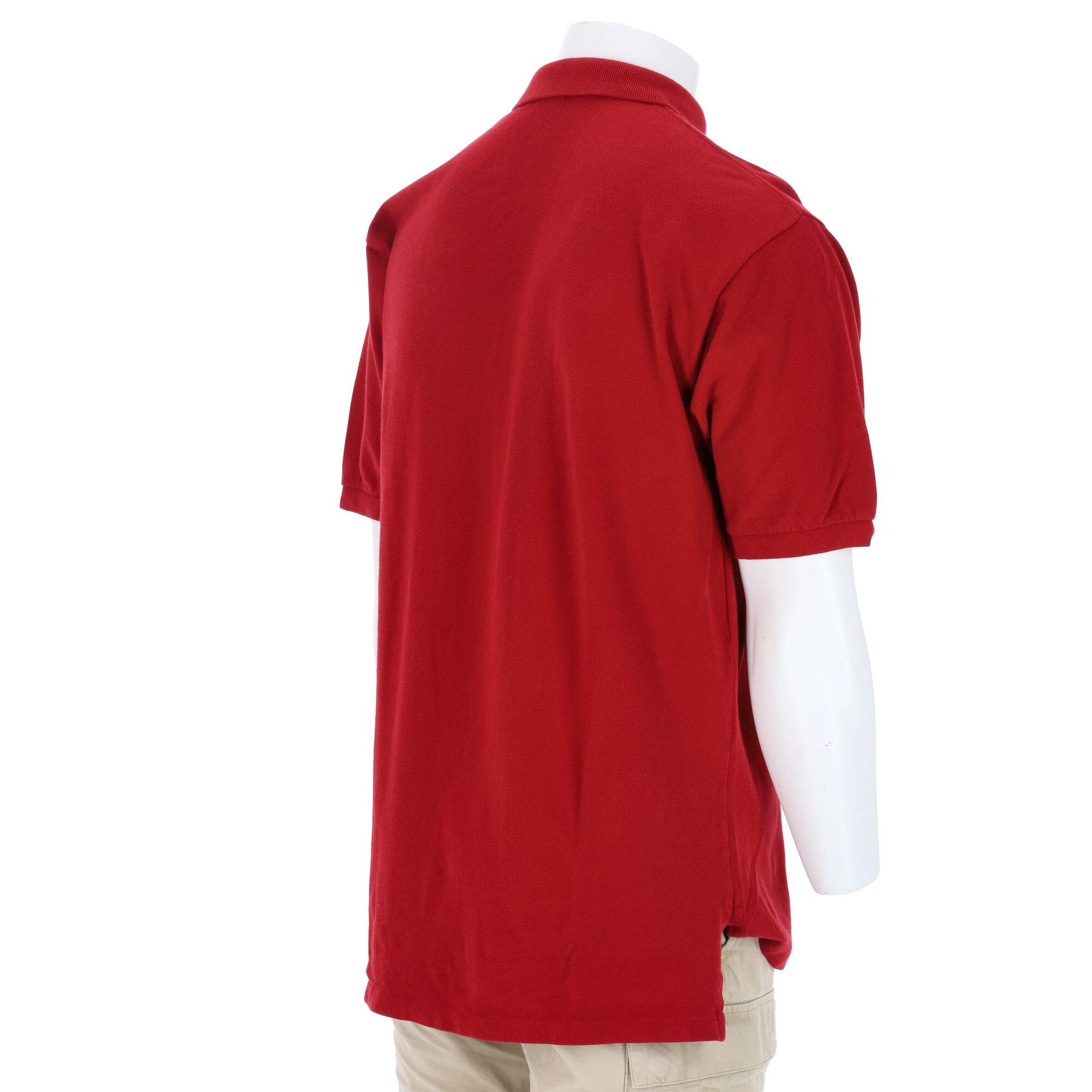 Seconda Mano - Polo da uomo a maniche corte rosso - Stato eccellente 4/7