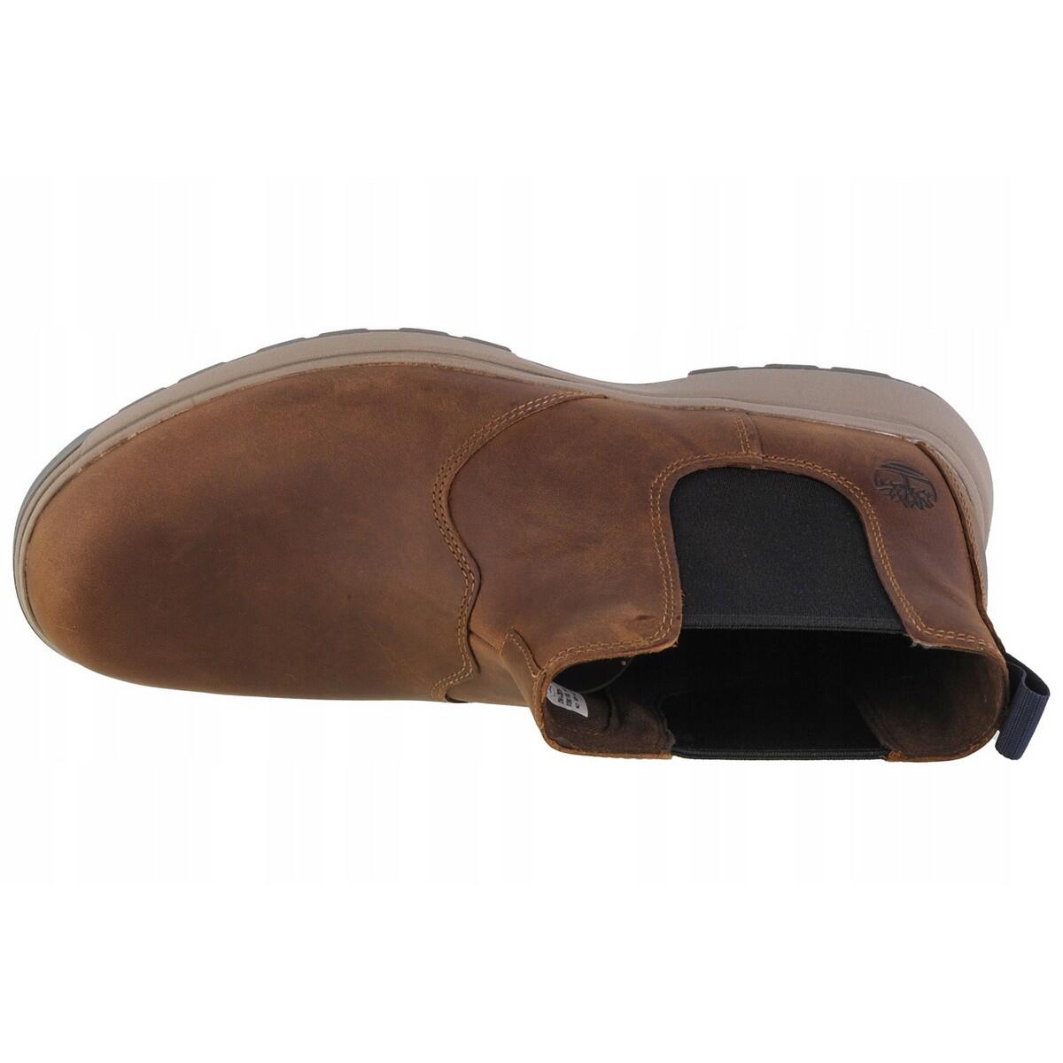 Stivali Chelsea PelleUomo Timberland Atwells Ave Marrone 3/4