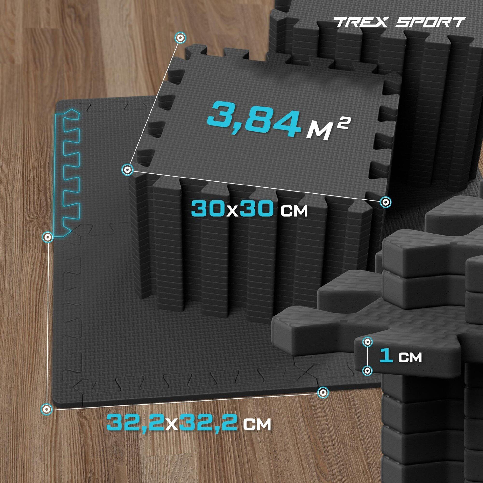 Puzzelmat voor fitness Trex Sport EVA-schuim 3,84 m² 10 mm 48 st 2/7