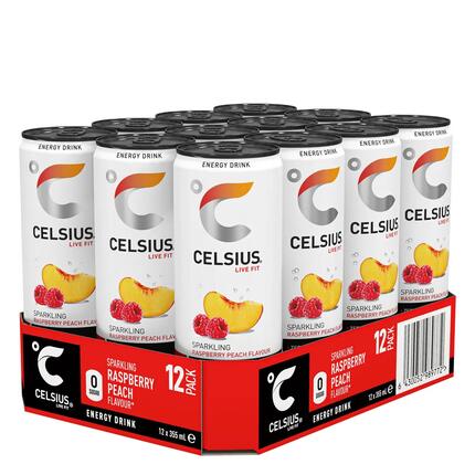 Energiedrankjes - Celsius Energy Drink (12x355ml) - Mango Lemon