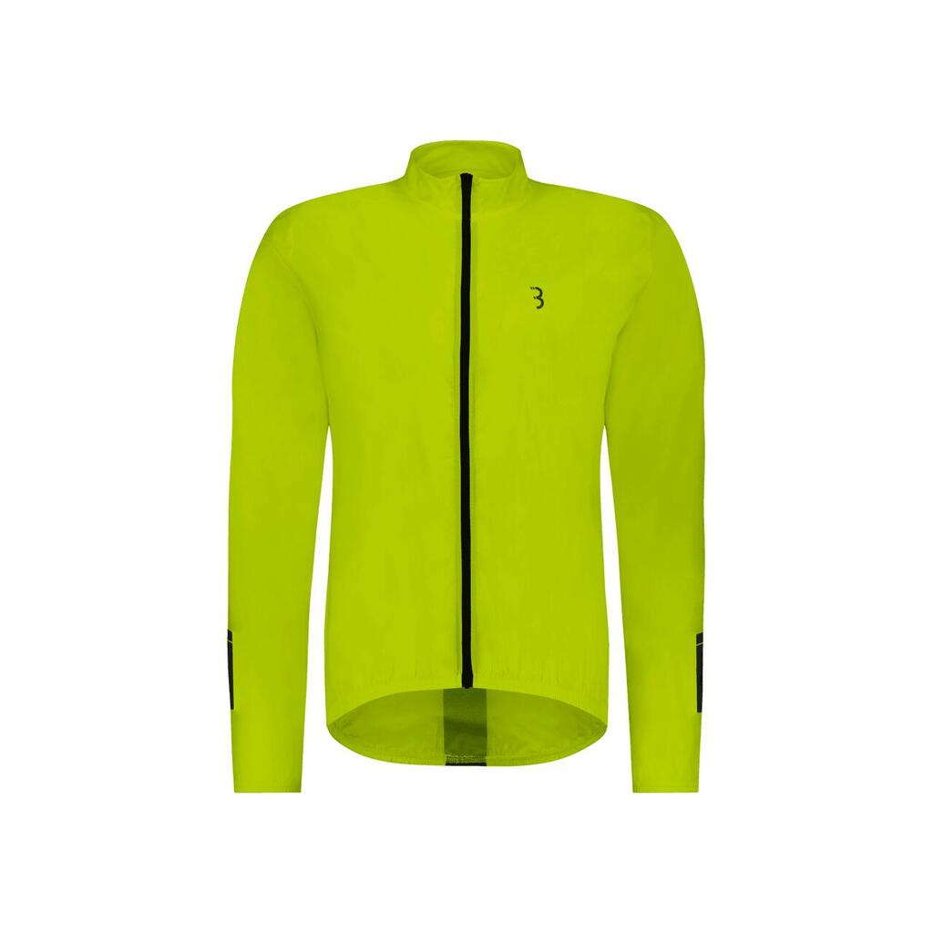 BBB BaseShield Rain Jacket Neon Yellow
