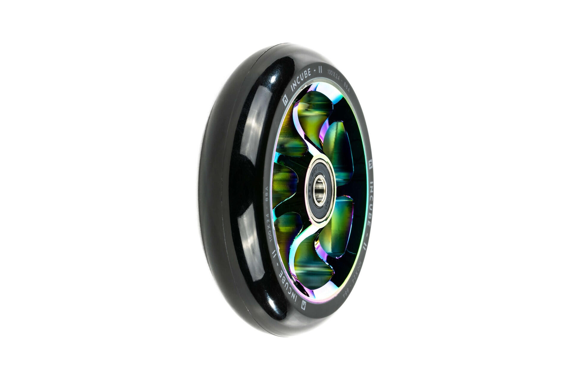 ETHIC Roue INCUBE V2 8 STANDARD 100mm 88A Oil slick [x1] 3/3
