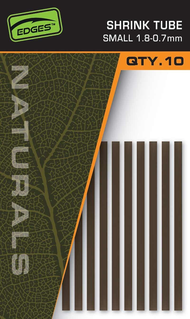 Tube thermorétractable FOX Edges Naturals S 1,8-0,7 mm, lot de 10 2/3