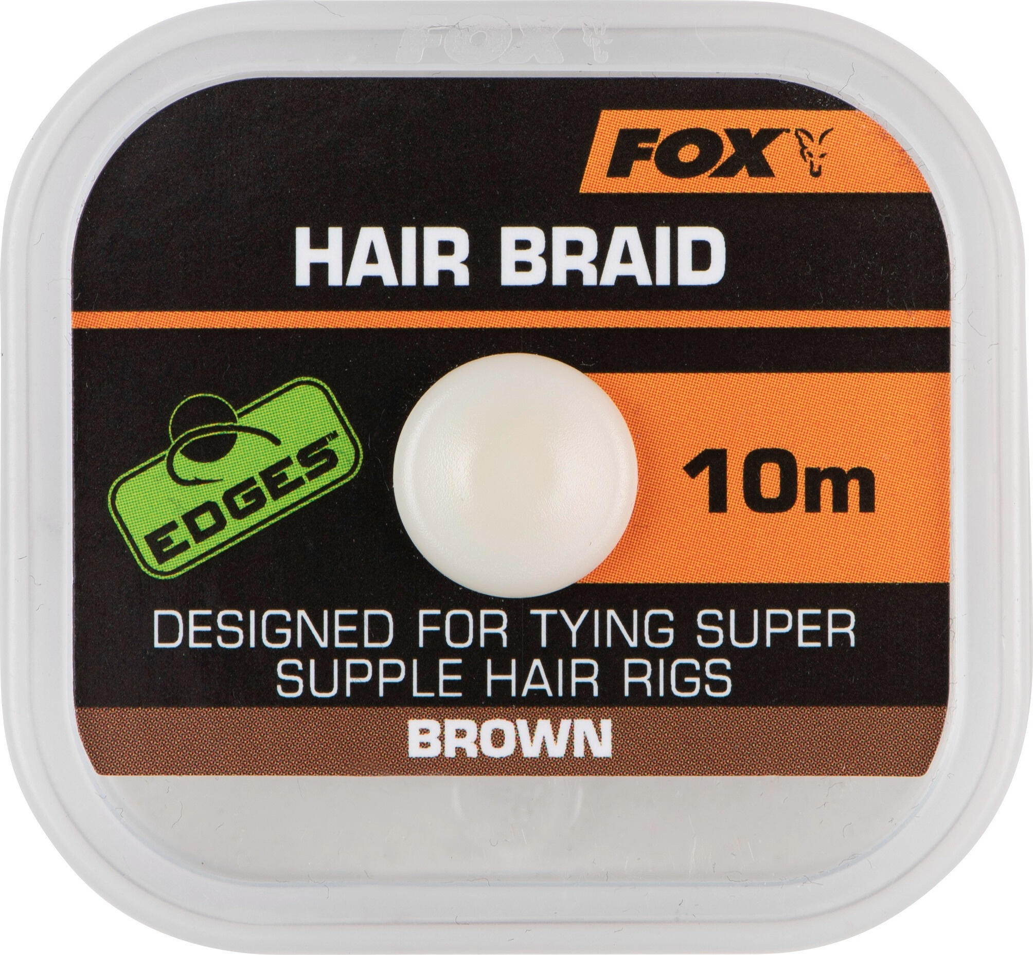 Tresses FOX Edges marron, lot de 10 2/2