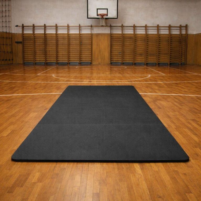 Fitness skládací gymnastická podložka XXL