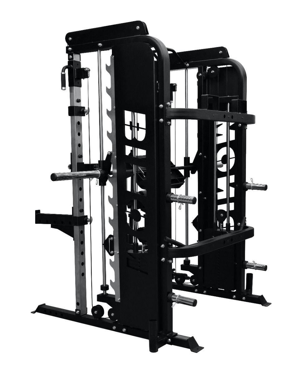Multigimnasio B19 Doble polea, Multipower, Prensa piernas, Remo y Accesorios 4/7