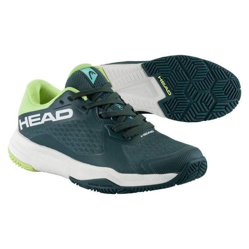 Zapatillas Head Motion Padel Verde Bosque Junior 3/6