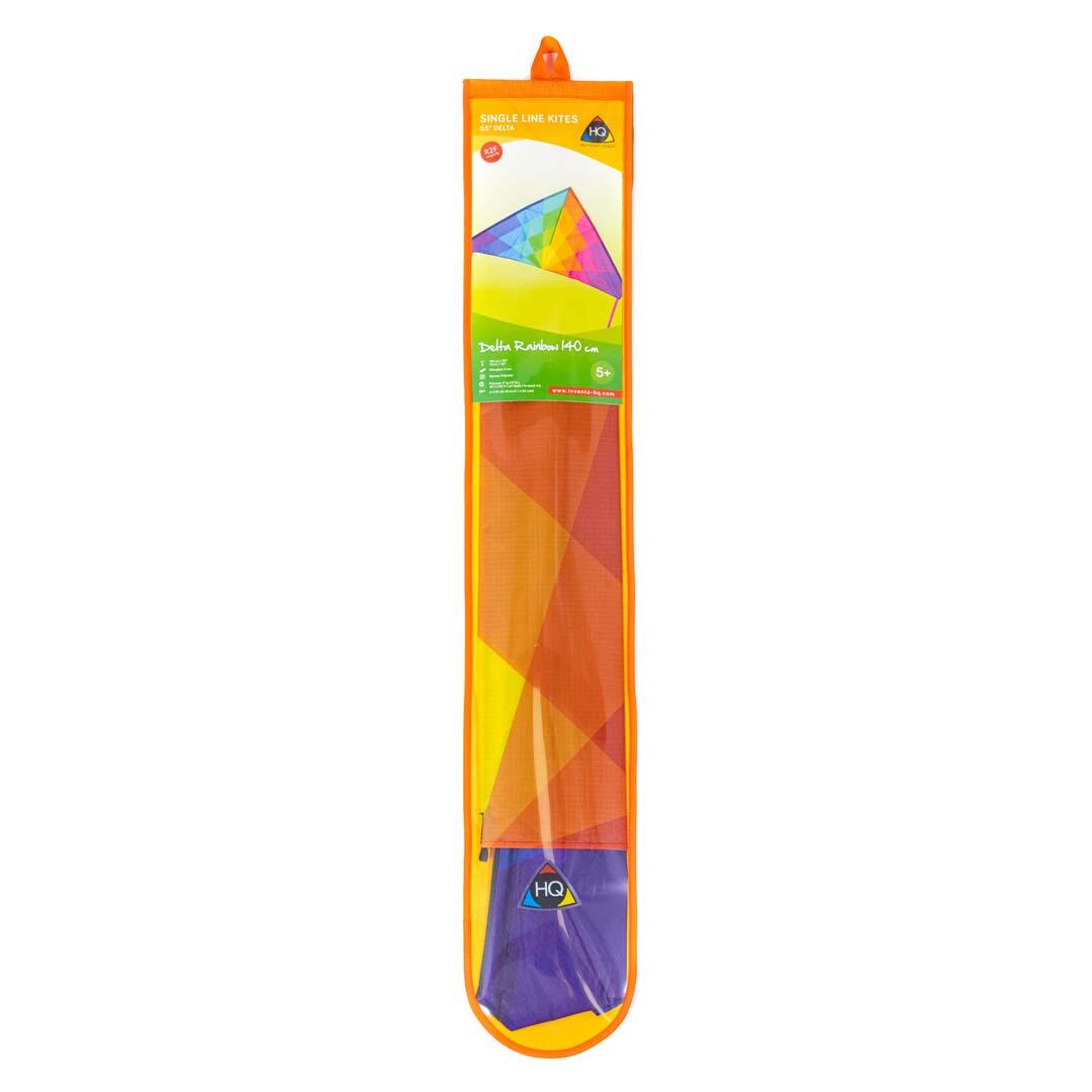 Kindervlieger HQ Delta Rainbow 140 cm 106122 Regenboog 140 x 75 cm 2/6