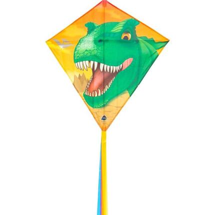 Cerf-volant T-Rex - Hq - monofil enfant prêt à voler