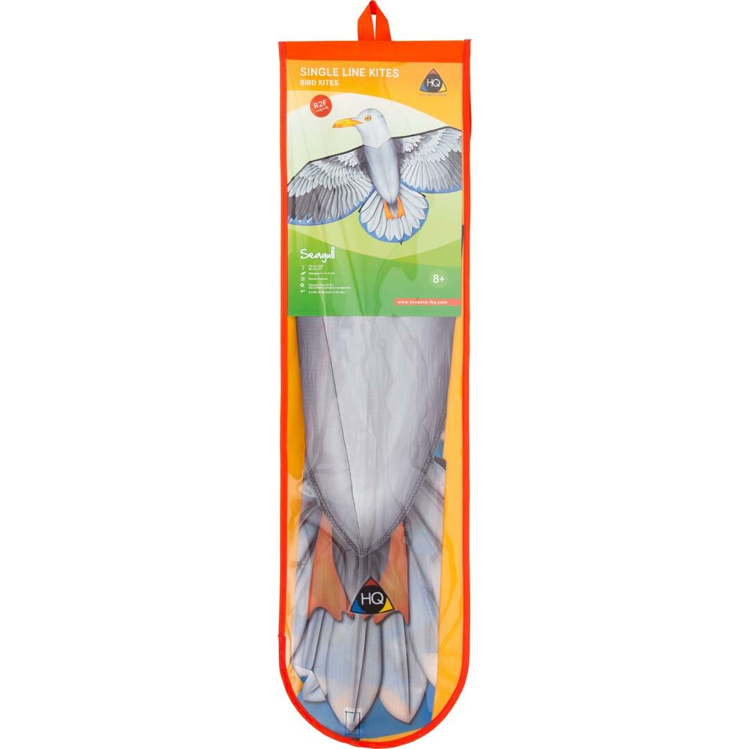 Pipa infantil HQ Bird Kite Gaivota 106527 Branca 175 x 80 cm 2/3