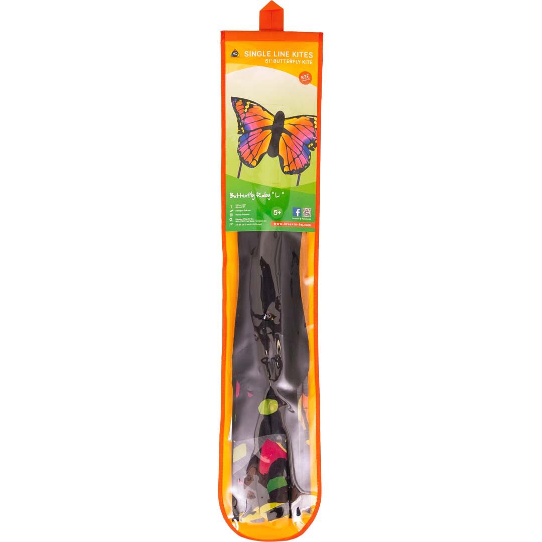 Cerf-volant pour enfants HQ Butterfly Kite Ruby L 2/6