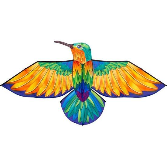 Latawiec dziecięcy HQ Bird Kite Hummingbird 106524 Rainbow 175 x 80 cm