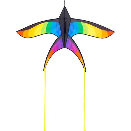 Latawiec dziecięcy HQ Swallow Kite Rainbow 106523 Tęcza 120 x 80 cm