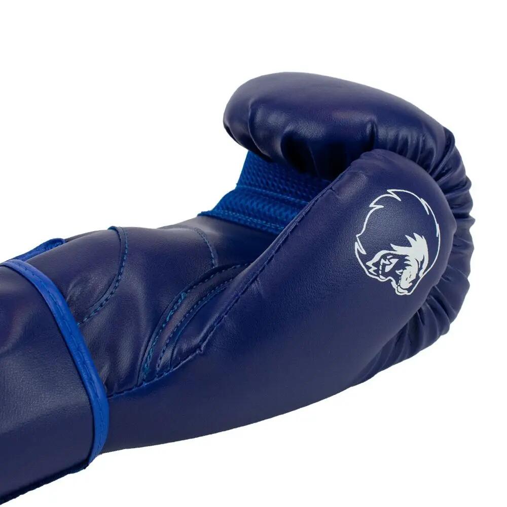 Manusi de Box Super Pro Gear Champ Albastru/Alb 6/6