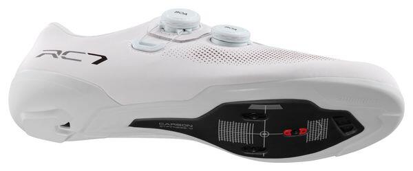 Shimano RC703 White Men's Road Shoes 3/7