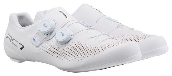 Shimano RC703 White Men's Road Shoes 2/7
