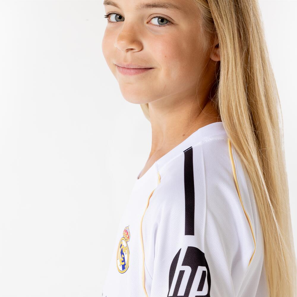 Jude Bellingham Real Madrid Camisa Oficial Casa 25/26 Infantil 3/7