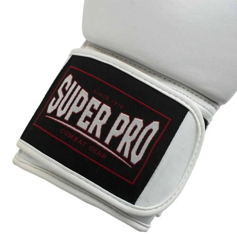 Manusi de Box Super Pro Gear Alb/Negru 6/6