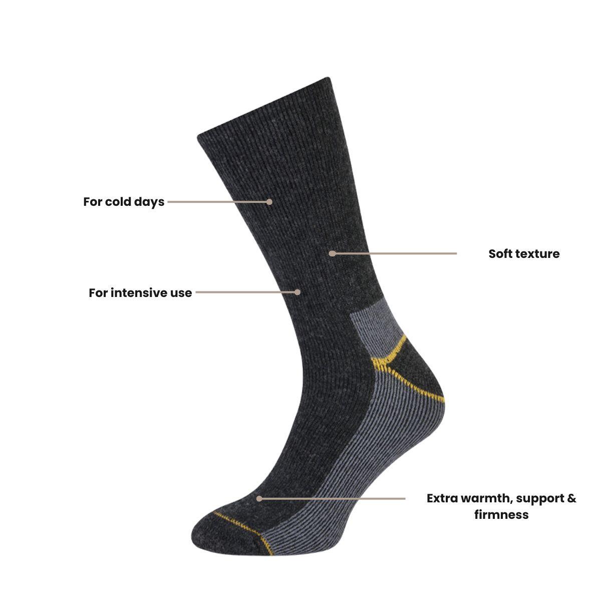 STAPP roupas 4420 Stapp Amarelo Thermo pacote com 2 / 2 pares 2/3