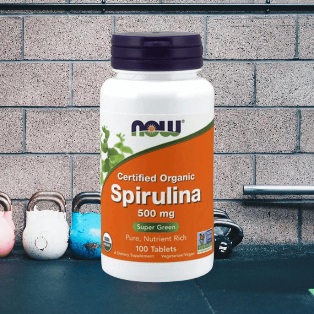 Now Foods Spirulina Certified 500mg (100) Standard 2/3