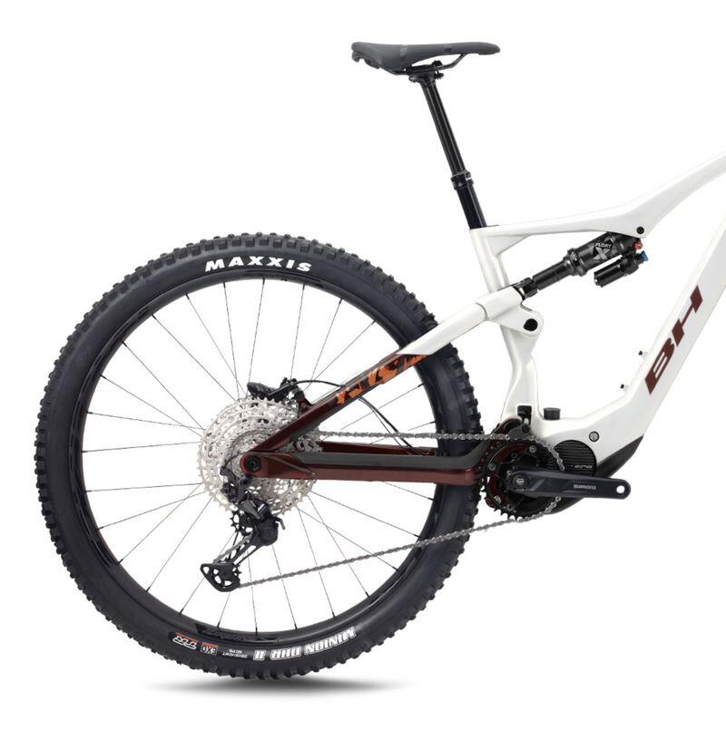 Bicicleta eléctrica Mtb Bh Ilynx+ Sl Enduro Carbon 9.6 blanco-naranja-marron 3/3