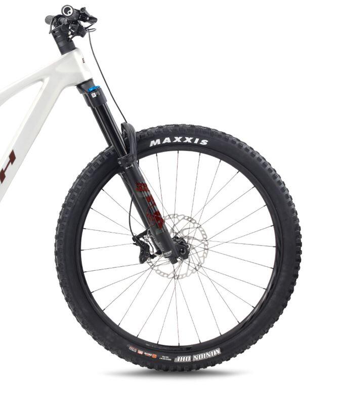 Bicicleta eléctrica Mtb Bh Ilynx+ Sl Enduro Carbon 9.6 blanco-naranja-marron 2/3