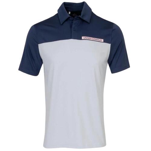 Polo Golf Under Armour T2G Block Hombre Gris 3/6
