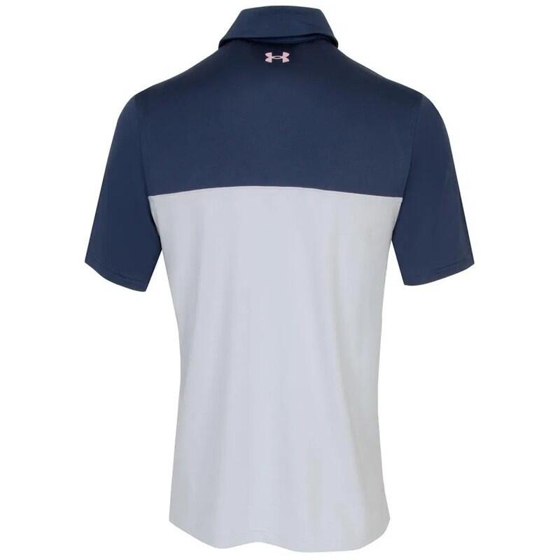 Polo Golf Under Armour T2G Block Hombre Gris 4/6