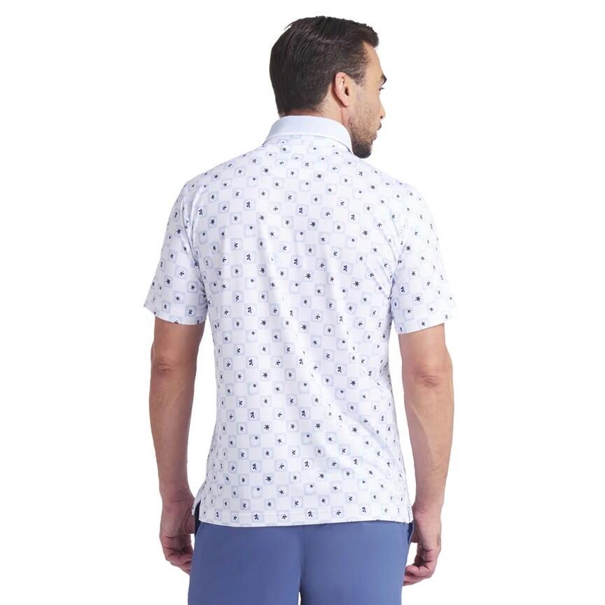 Polo da golf Puma X PTC Micro da uomo blu 2/5