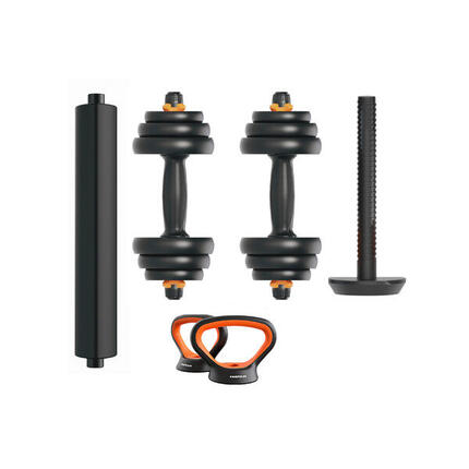 Kit haltère + barre + kettlebell Xiaomi Fed V2 20 kg