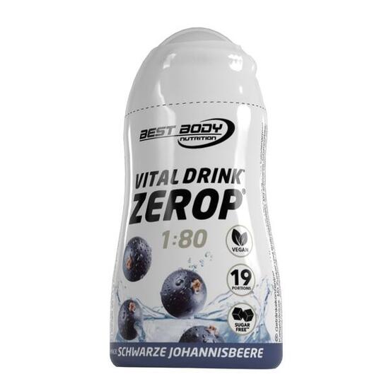 Best Body Nutrition Vital Drink Zerop Squeeze (48ml) Black Currant