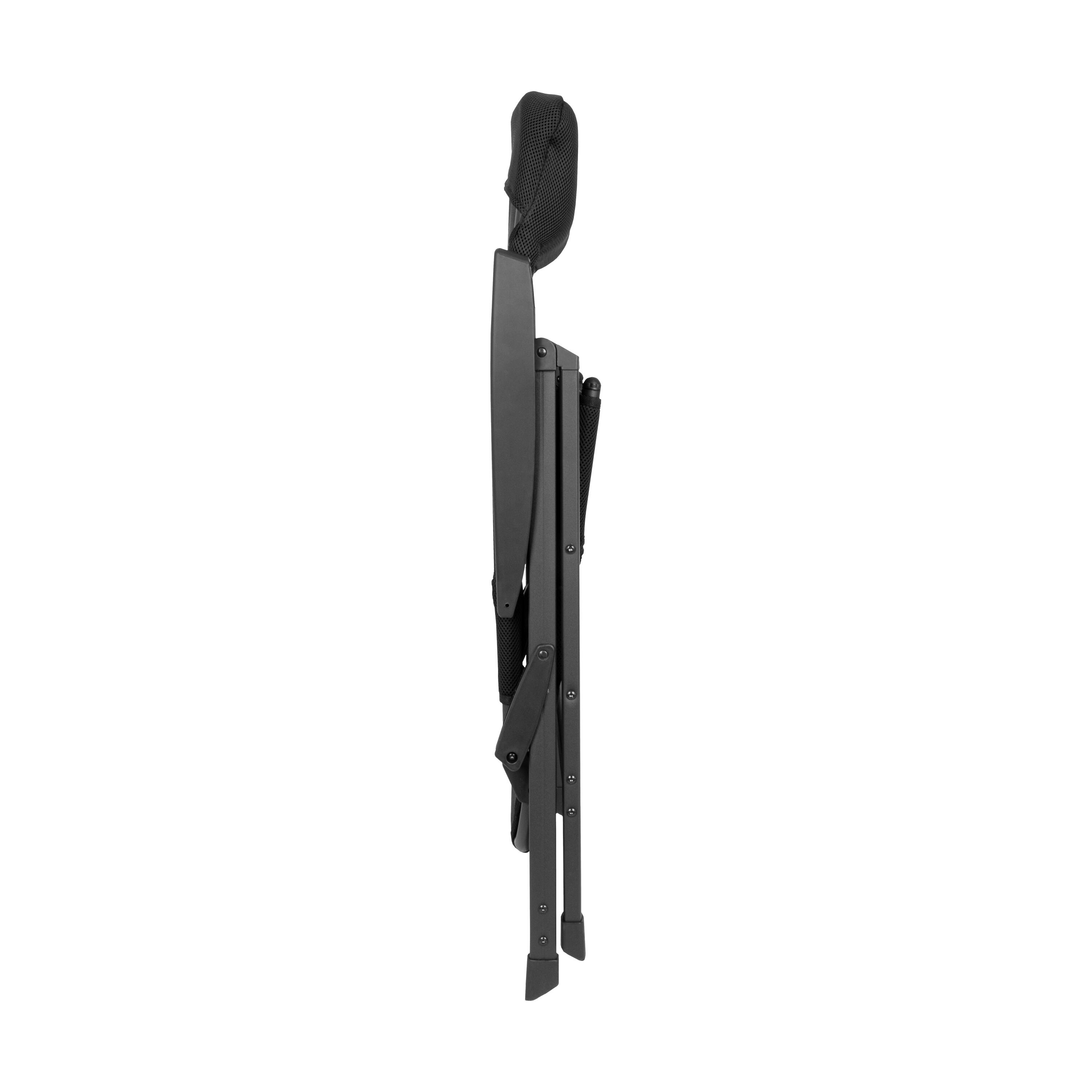 Brunner sedia pieghevole outdoor ergonomica tessuto 3D Skye 3D nero 6/7