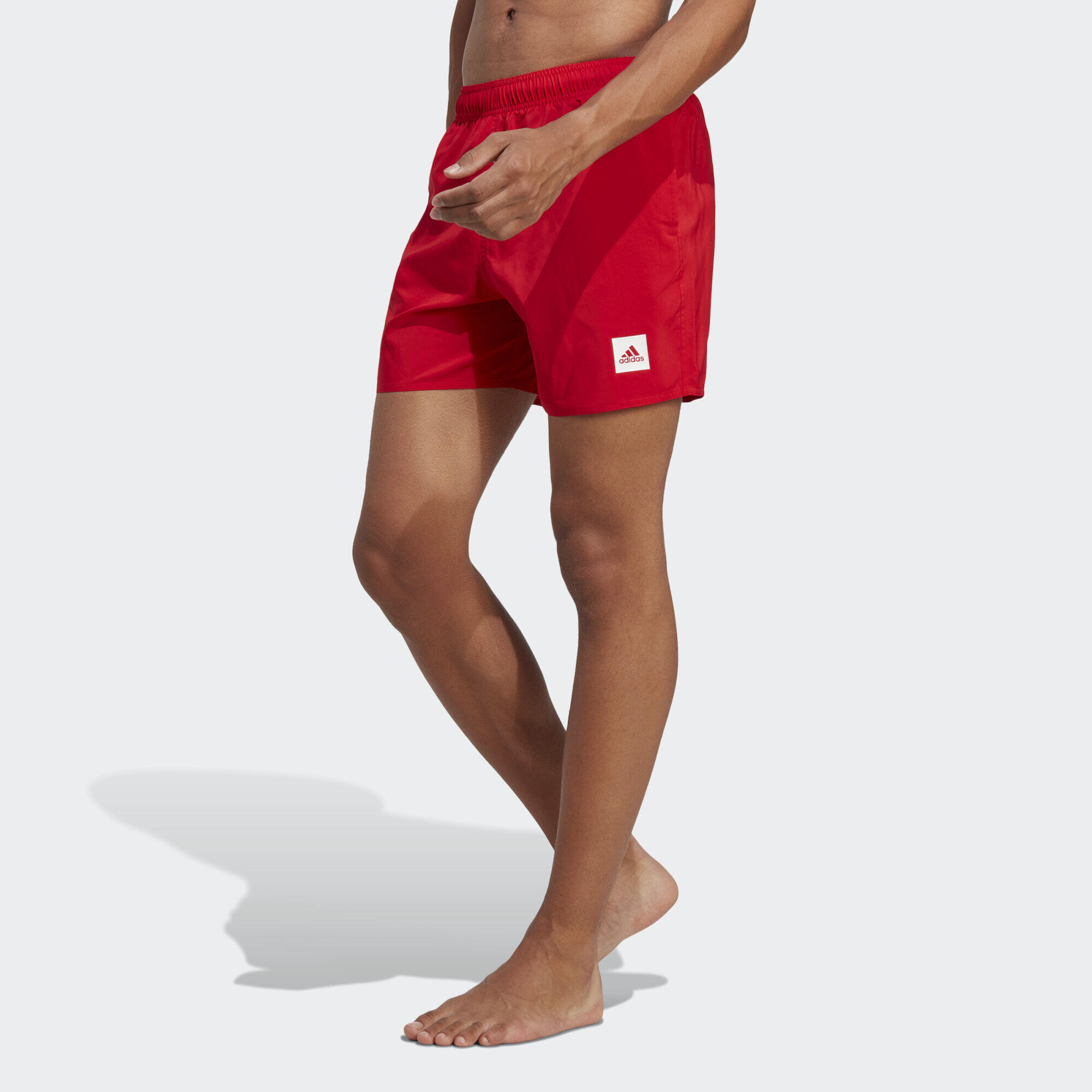 ADIDAS Kratké jednobarevné plavky