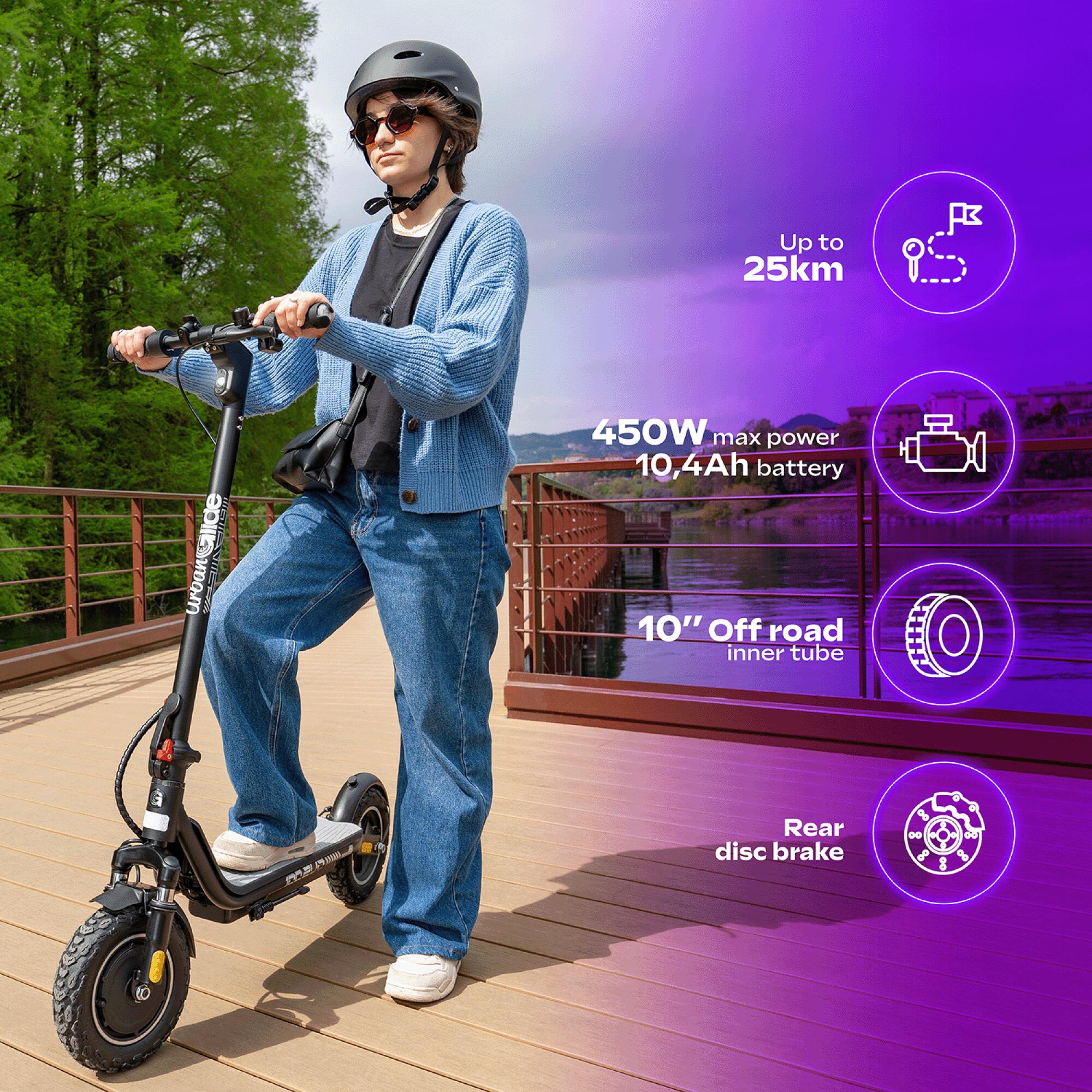 Trottinette Électrique Adulte 100 EVO – 500W - Jusqu'a 25 km 3/7