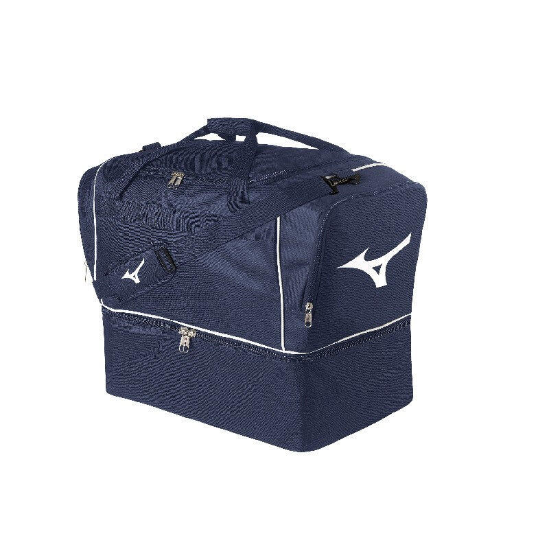 Mizuno Team Football Bag Small, borsone calcio 48x27x42 cm blu 2/2