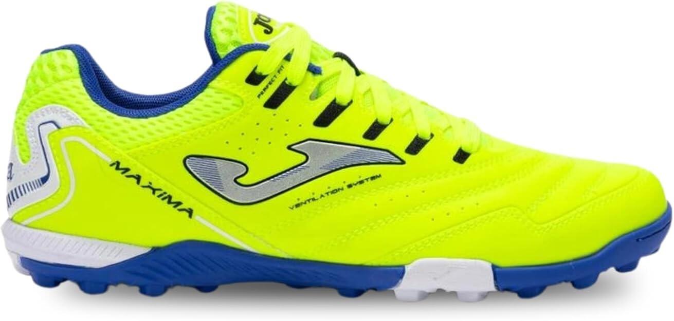 Scarpe da calcio uomo tf - erba sintetica joma giallo fluo 2/6